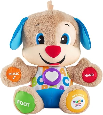 Fisher-Price Laugh & Learn Smart Stages Puppy | Interactive Baby Toys 6 to 36 Months