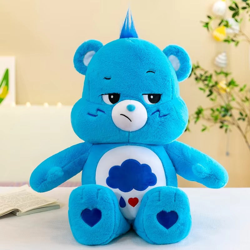 MINISO Rainbow Bear Cartoon Plush Doll Super Soft and Soothing Sleeping Doll Sofa